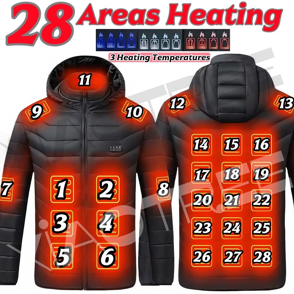 28 Areas Men Women's Heating J - Winter Clothing Uae บทวิจารณ์และราคา