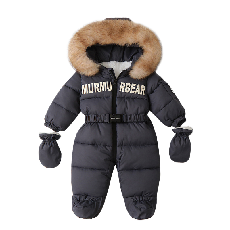 Winter Newborn Baby Jumpsuit T - Winter Clothing Baby บทวิจารณ์และราคา