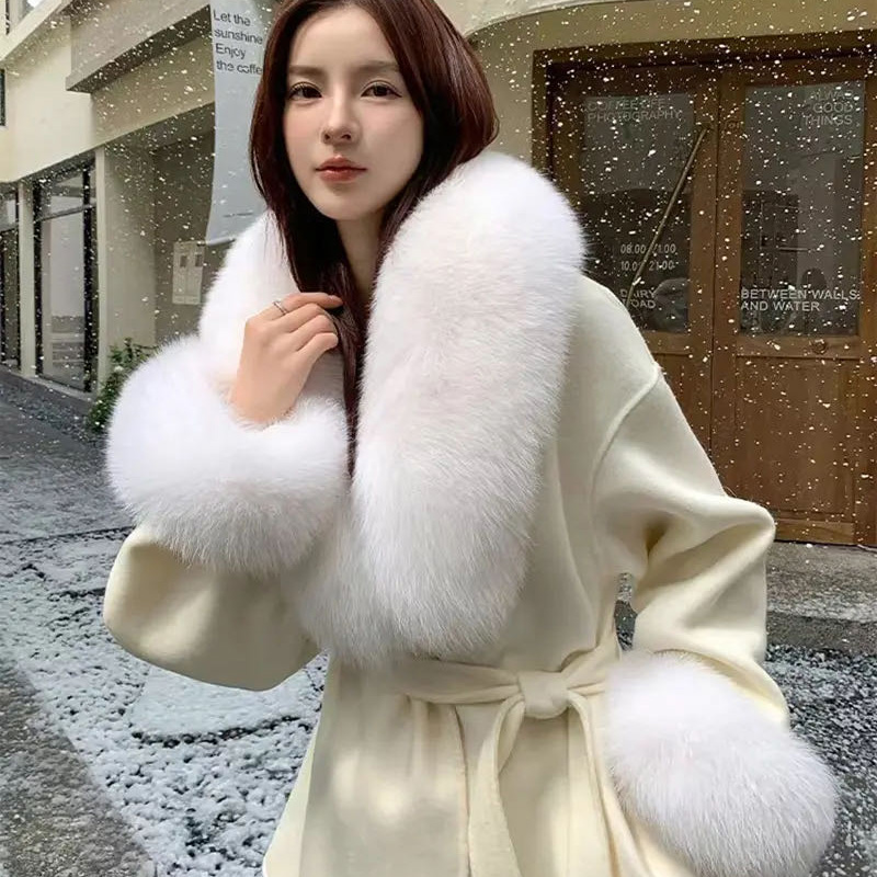2025 Real Fox Fur Collar Winte - Winter Clothing Clearance Sale บทวิจารณ์และราคา