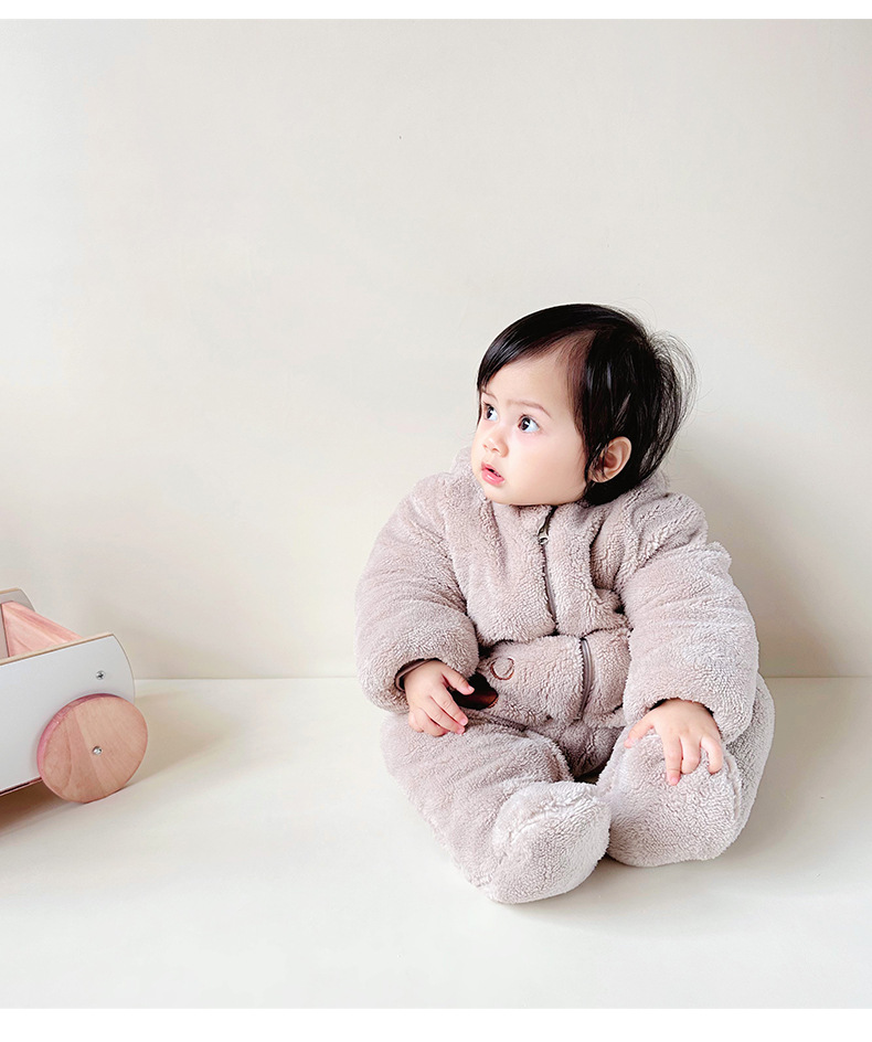 Baby Rompers Cute Toddler Girl - Winter Clothing Toddler บทวิจารณ์และราคา