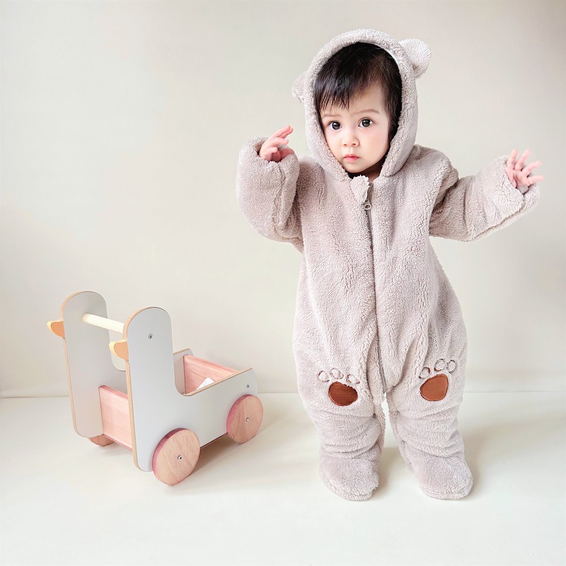 Baby Rompers Cute Toddler Girl - Winter Clothing Toddler บทวิจารณ์และราคา