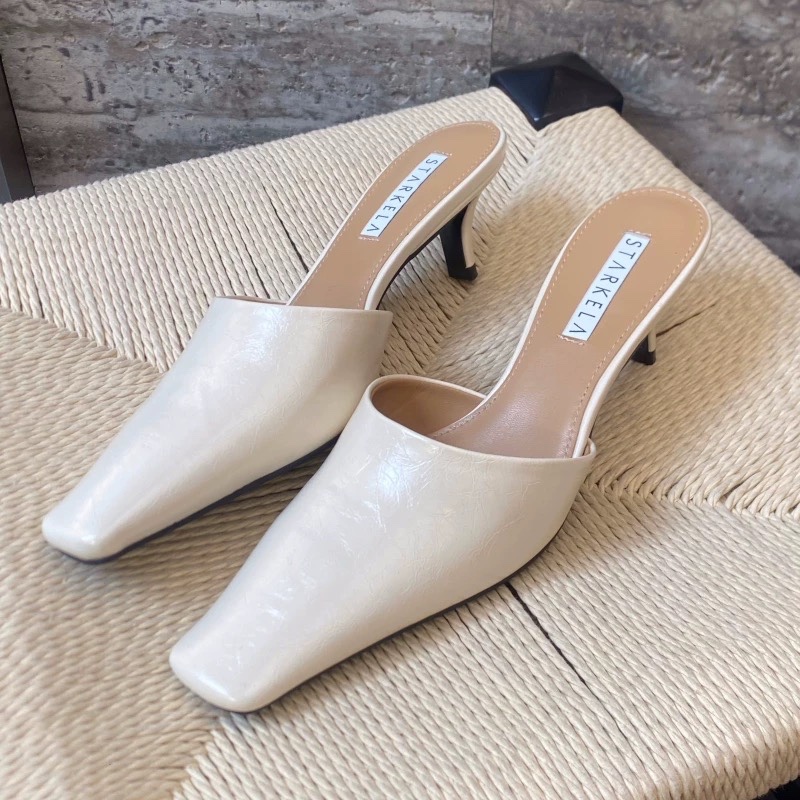 New Style Square Toe Slippers  - Winter Clothing Clearance Sale บทวิจารณ์และราคา