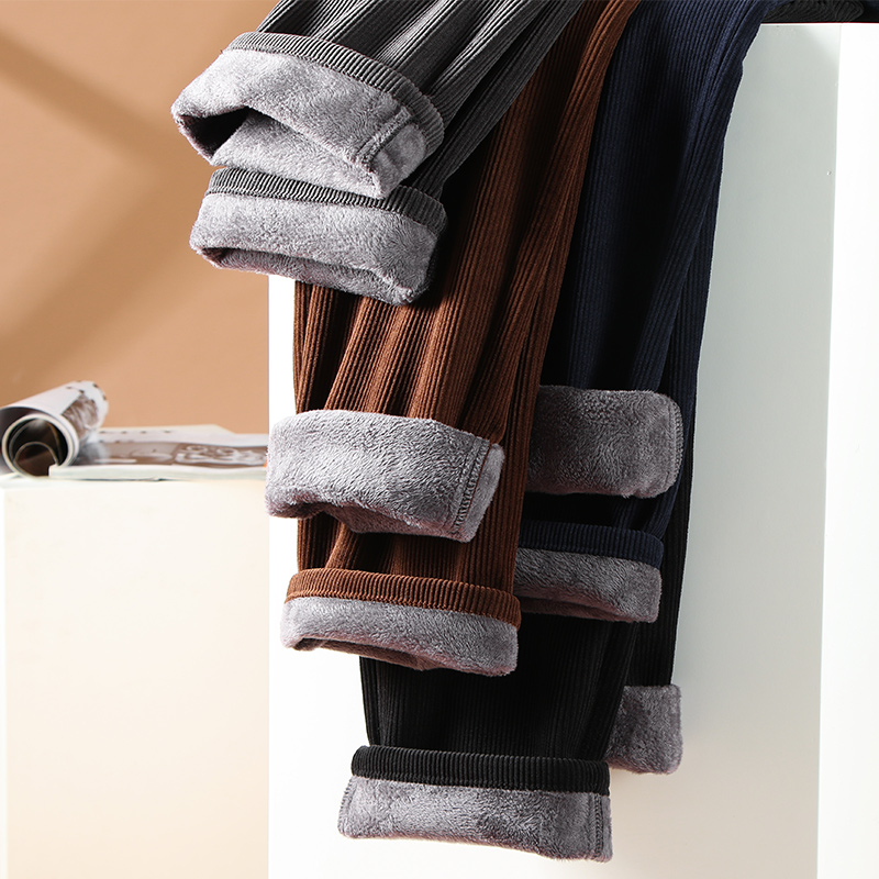 Winter Men's Fleece Corduroy P - Winter Clothing Brand บทวิจารณ์และราคา