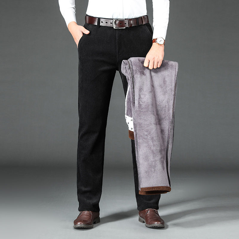 Winter Men's Fleece Corduroy P - Winter Clothing Brand บทวิจารณ์และราคา