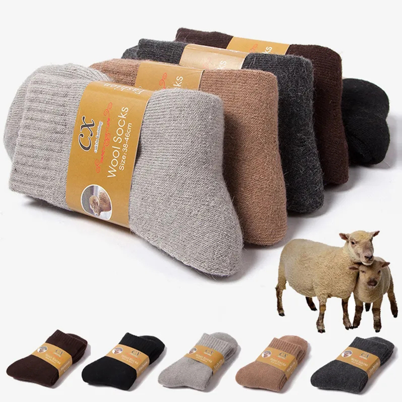 1 Pairs Winter Warm Women Sock - Thermal Sock Merino บทวิจารณ์และราคา