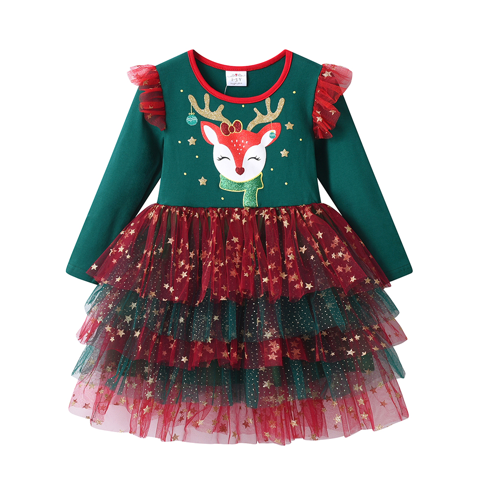 DXTON New Year Girls Dress Lay - Winter Clothing Dress Up บทวิจารณ์และราคา
