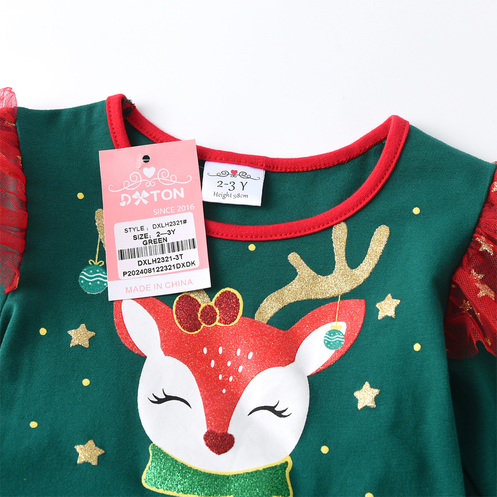 DXTON New Year Girls Dress Lay - Winter Clothing Dress Up บทวิจารณ์และราคา