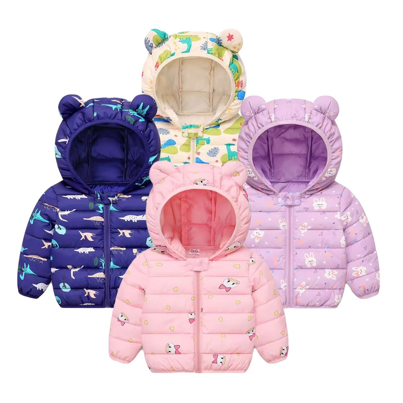 Children's Cotton Coat Baby Ca - Winter Clothing Toddler บทวิจารณ์และราคา