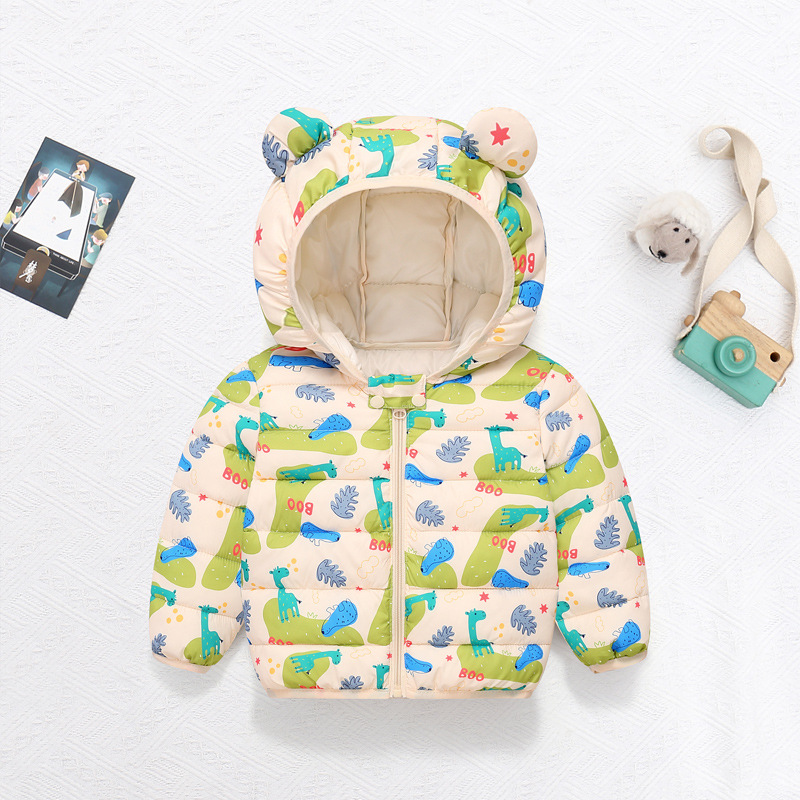 Children's Cotton Coat Baby Ca - Winter Clothing Toddler บทวิจารณ์และราคา