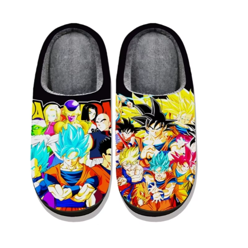 Anime Dragon Ball Plush Slippe - Winter Clothing Cute บทวิจารณ์และราคา