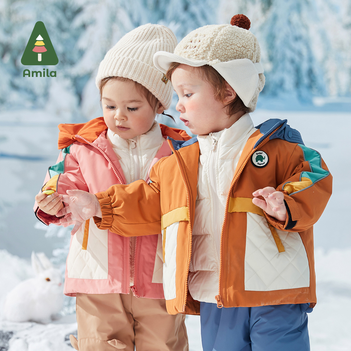 Amila Baby Down Jacket 2024 Wi - Winter Clothing Baby บทวิจารณ์และราคา