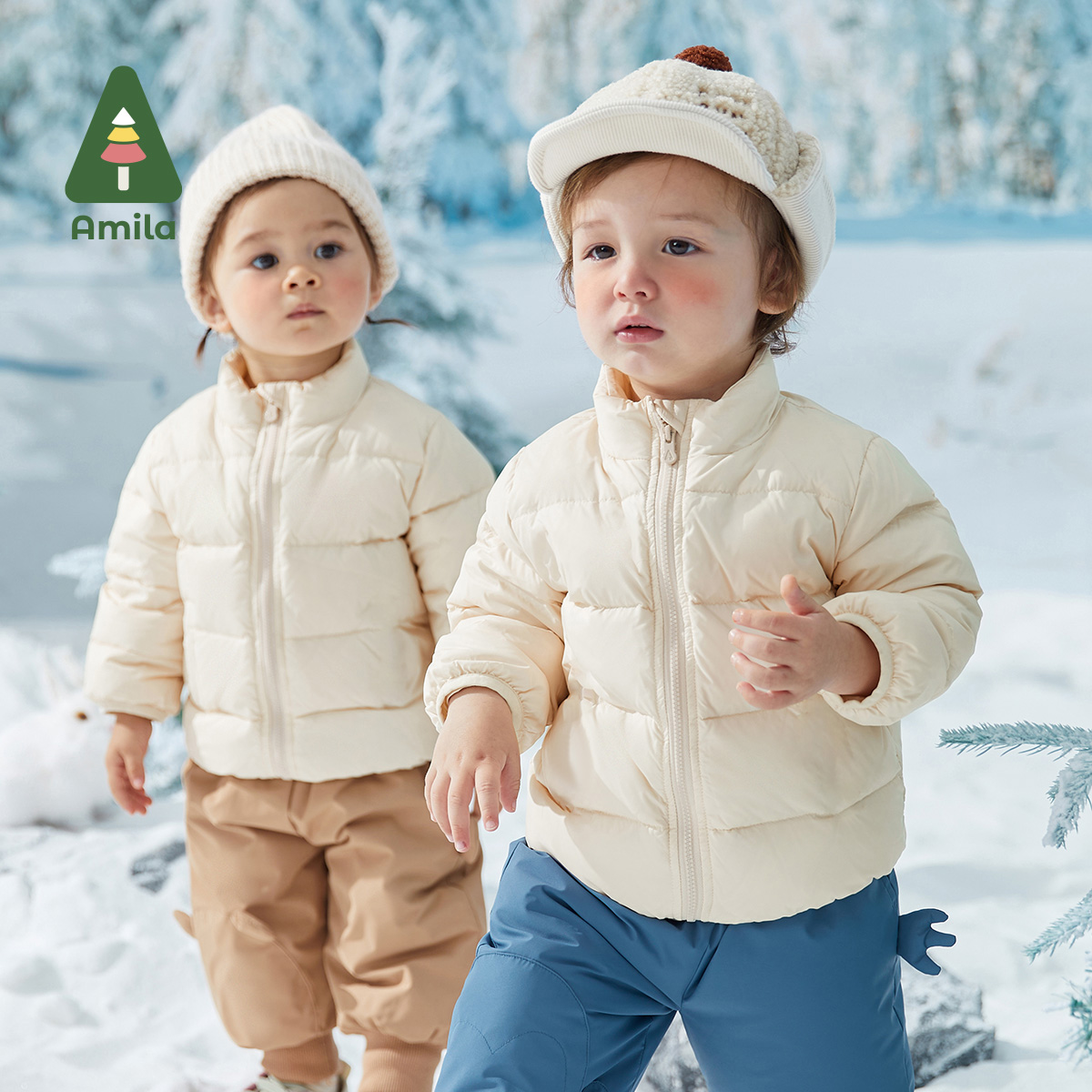 Amila Baby Down Jacket 2024 Wi - Winter Clothing Baby บทวิจารณ์และราคา