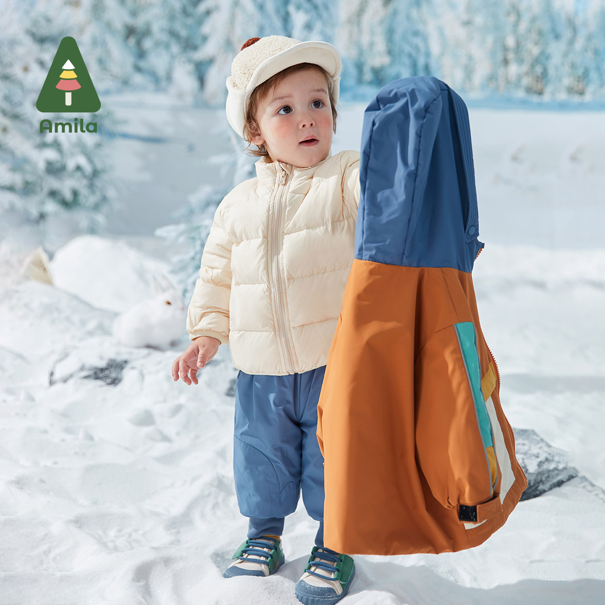 Amila Baby Down Jacket 2024 Wi - Winter Clothing Baby บทวิจารณ์และราคา