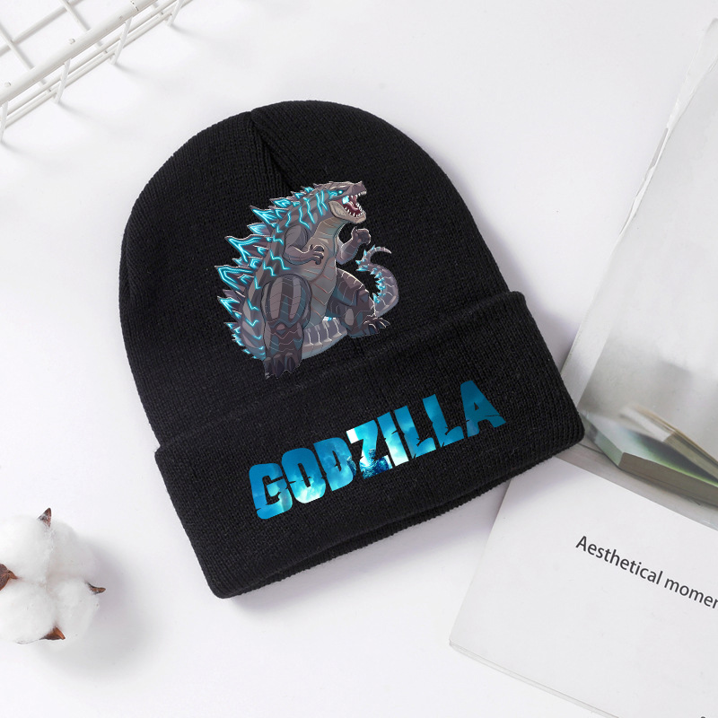 Godzilla Knitted Hat Winter Sp - Winter Clothing Baby บทวิจารณ์และราคา