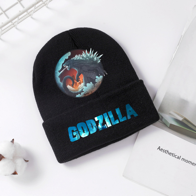 Godzilla Knitted Hat Winter Sp - Winter Clothing Baby บทวิจารณ์และราคา