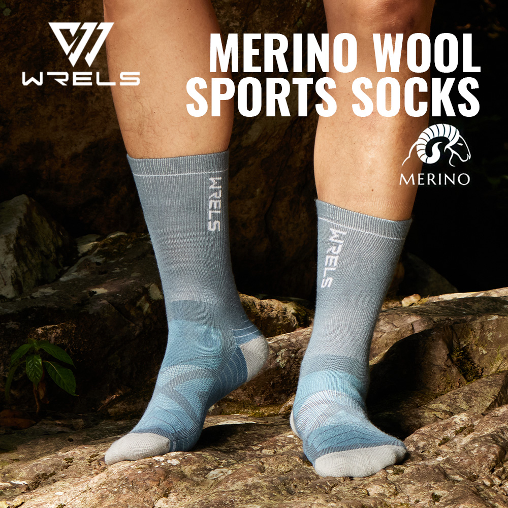 WRELS 1/2/3 Merino Wool Socks  - Thermal Sock Merino บทวิจารณ์และราคา