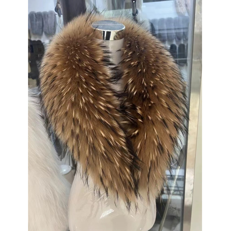 Raccoon Fur Collar Female Wint - Winter Clothing Clearance Sale บทวิจารณ์และราคา