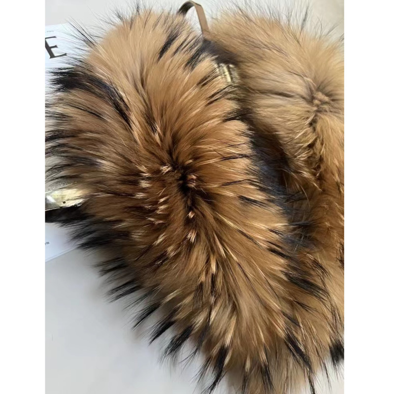 Raccoon Fur Collar Female Wint - Winter Clothing Clearance Sale บทวิจารณ์และราคา