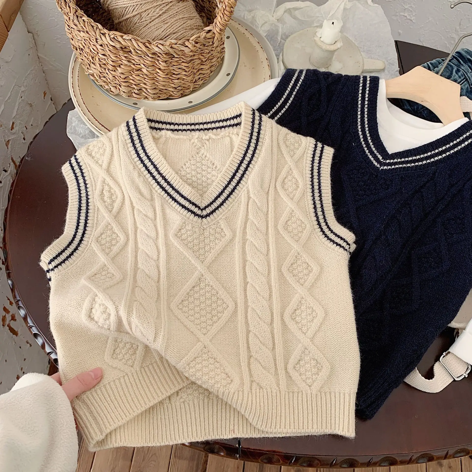 Children's Vest Autumn Baby Ki - Winter Clothing Activity บทวิจารณ์และราคา